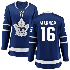 Toronto Maple Leafs #16 Mitch Marner Women's Home Breakaway Blue Jersey