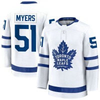 Youth Toronto Maple Leafs #51 Philippe Myers Away Premium White Jersey