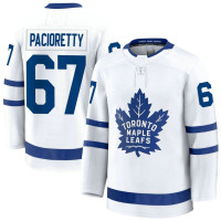 Youth Toronto Maple Leafs #67 Max Pacioretty Away Premium White Jersey