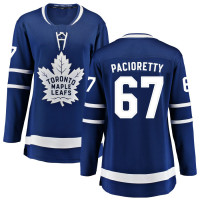 Toronto Maple Leafs #67 Max Pacioretty Women's Home Breakaway Blue Jersey