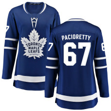 Toronto Maple Leafs #67 Max Pacioretty Women's Home Breakaway Blue Jersey