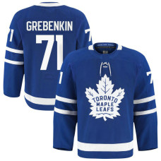 Toronto Maple Leafs #71 Nikita Grebenkin Home Authentic Pro Blue Jersey Toronto Maple Leafs #71 Nikita Grebenkin Home Authentic Pro Blue Jersey