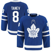 Youth Toronto Maple Leafs #8 Chris Tanev Home Breakaway Blue Jersey