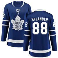 Toronto Maple Leafs #88 William Nylander Women's Home Breakaway Blue Jersey