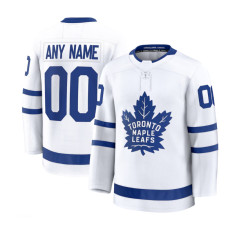 Toronto Maple Leafs Customized Away Premium White Jersey