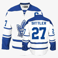 Darryl Sittler Toronto Maple Leafs White Alternate Captain jersey