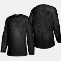 Toronto Maple Leafs Auston Matthews #34 Calder Memorial Trophy Black Award Jersey