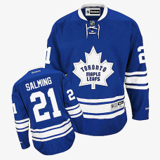 Borje Salming Toronto Maple Leafs Royal Blue AlternateJersey