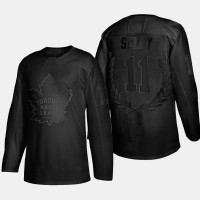 Toronto Maple Leafs Brit Selby #11 Calder Memorial Trophy Black Award Jersey