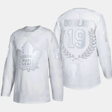 Toronto Maple Leafs Kent Douglas #19 Calder Memorial Trophy White Award Jersey