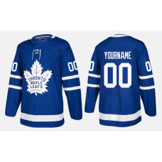 Toronto Maple Leafs #00 Customized Home Royal Jersey