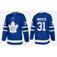 Toronto Maple Leafs #31 Frederik Andersen Home Royal Jersey