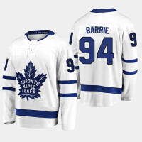Men's Toronto Maple Leafs Tyson Barrie #94 Away White Breakaway Player Jersey