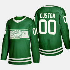 Toronto Maple Leafs St. Patricks Day 2022 Green Special Edition Customized Jersey