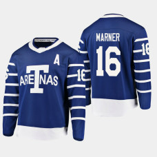 Toronto Arenas Mitchell Marner #16 Throwback Breakaway Player Blue Jersey