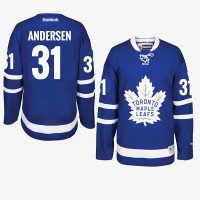 Frederik Andersen Toronto Maple Leafs Royal 2016-2017 Home Jersey