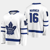 Men's Toronto Maple Leafs Mitchell Marner #16 White Away Breakaway Player Jersey