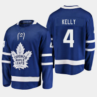 Toronto Maple Leafs Red Kelly #4 Home Blue Legend Jersey