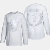 Toronto Maple Leafs Tim Horton #7 Hall of Famers White Award Jersey