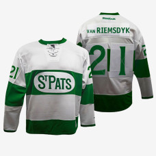 James Van Riemsdyk Toronto Maple Leafs White Toronto St. Pats Throwback Jersey