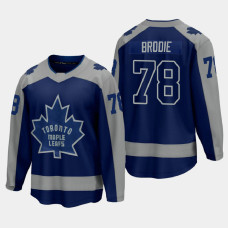 Men's Toronto Maple Leafs T.J. Brodie #78 Special Edition 2021 Blue Jersey