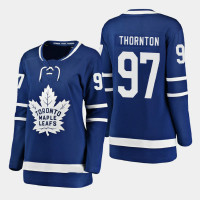 Women's Toronto Maple Leafs Joe Thornton #97 2020-21 Home Breakaway Player Blue Jersey