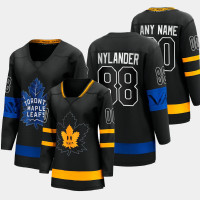 Women Toronto Maple Leafs William Nylander 2022 Alternate Drew house Reversible Jersey - Black