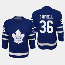 Youth Toronto Maple Leafs Jack Campbell #36 Home 2021 Jersey Blue Youth Toronto Maple Leafs Jack Campbell #36 Home 2021 Jersey Blue