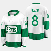 Youth Toronto St. Pats #8 Jake Muzzin Premier White Jersey Youth Toronto St. Pats #8 Jake Muzzin Premier White Jersey