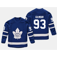 Youth Toronto Maple Leafs Retired Doug Gilmour #93 Replica Player Home Blue Jersey